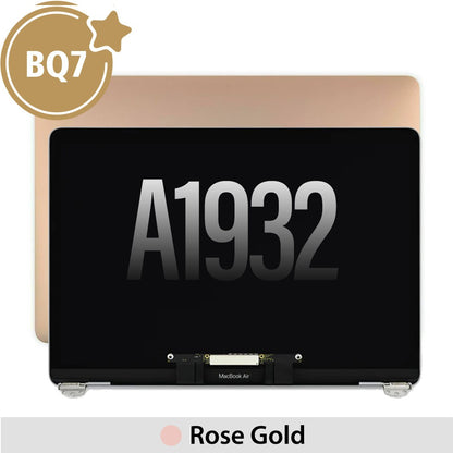 Complete LCD Display Assembly for MacBook Air 13" A1932 (2018) (BQ7)-Gold (This is genuine glass and genuine flex)