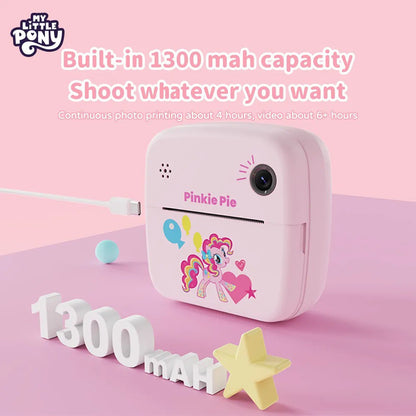 My Little Pony Rainbow Vibe Series Children’s Print Digital Camera available in puple and pink color