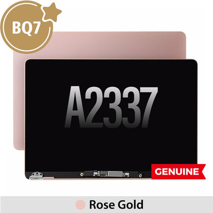 Complete LCD Display Assembly for MacBook Air 13" A2337 (BQ7)-Rose Gold (This is genuine glass and genuine flex)