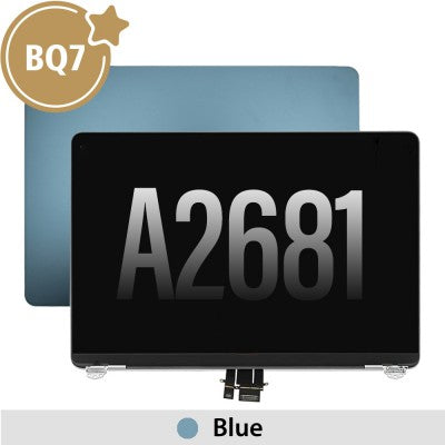 Complete LCD Display Assembly for MacBook Air M2 13.6" A2681 (BQ7)-Blue (This is genuine glass and genuine flex)