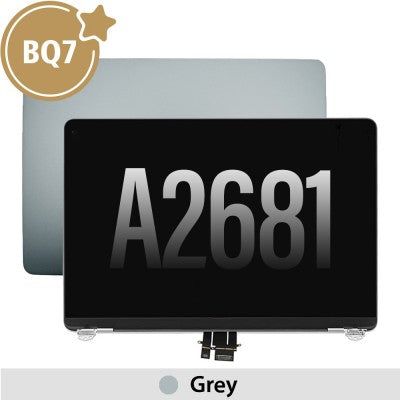 Complete LCD Display Assembly for MacBook Air M2 13.6" A2681 (BQ7)-Grey (This is genuine glass and genuine flex)