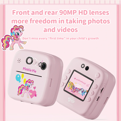 My Little Pony Rainbow Vibe Series Children’s Print Digital Camera available in puple and pink color