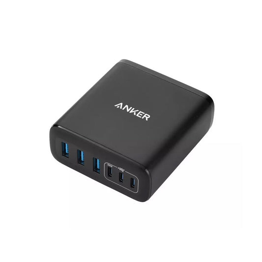 Anker Charger (112W, 6 Ports) A2154T11, 6-in-1 Charger for All, 112W Multi-Device Charger