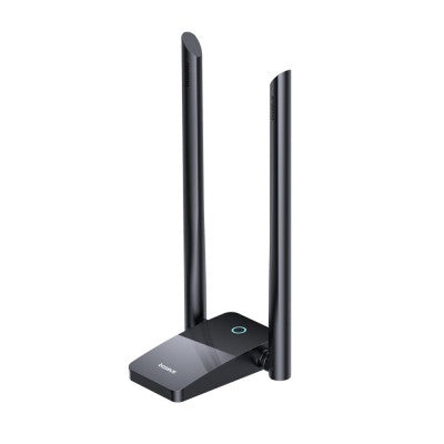Baseus FastJoy Series WiFi Adapter 1300Mbps-Cluster Black Transmission rate 2.4GHz: 400Mbps, 5.8GHz: 867Mbps