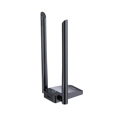 Baseus FastJoy Series WiFi Adapter 1300Mbps-Cluster Black Transmission rate 2.4GHz: 400Mbps, 5.8GHz: 867Mbps