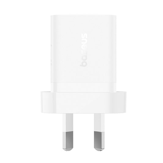 Baseus GaN5 Mini Fast Charger 1C 30W-Moon White, Small size, Compatible with multiple fast charging protocols