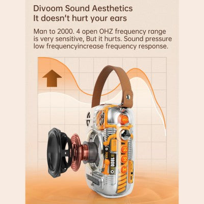 Divoom Spark-Pro Bluetooth Portable Speaker Karaoke Speaker