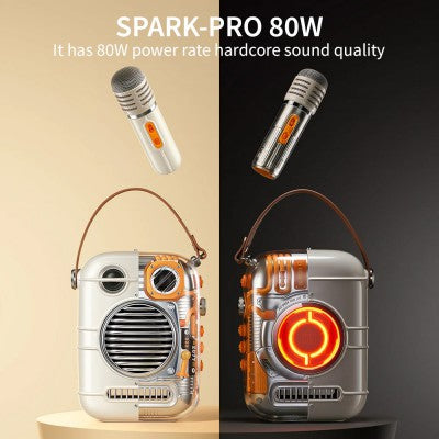 Divoom Spark-Pro Bluetooth Portable Speaker Karaoke Speaker