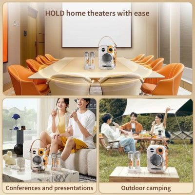 Divoom Spark-Pro Bluetooth Portable Speaker Karaoke Speaker