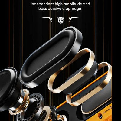 Transformers TF-Y10 Wireless Speaker, 360° Surround Sound, V5.4, 1800mAh Battery capacity