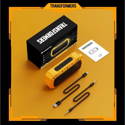 Transformers TF-Y10 Wireless Speaker, 360° Surround Sound, V5.4, 1800mAh Battery capacity