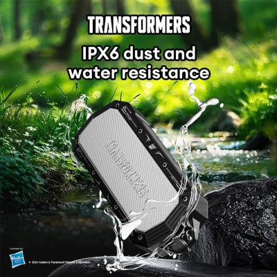 Transformers TF-Y10 Wireless Speaker, 360° Surround Sound, V5.4, 1800mAh Battery capacity