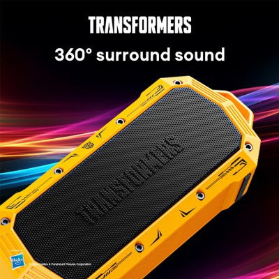Transformers TF-Y10 Wireless Speaker, 360° Surround Sound, V5.4, 1800mAh Battery capacity