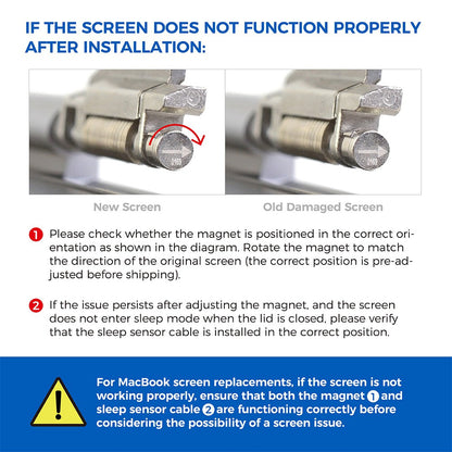 BQ7 Complete LCD Display Assembly for MacBook Pro 14" A2442 (2021) / A2779 (2022) / A2918 (2023) / Pro 13" A2992 (2023) -Silver (This is genuine glass and genuine flex)
